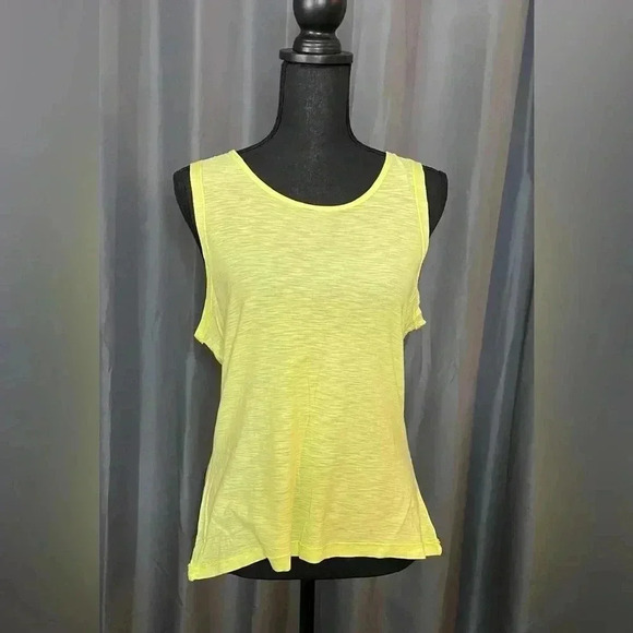 Mono B Be True Tank Top, Light Lime, NWT - Picture 1 of 5